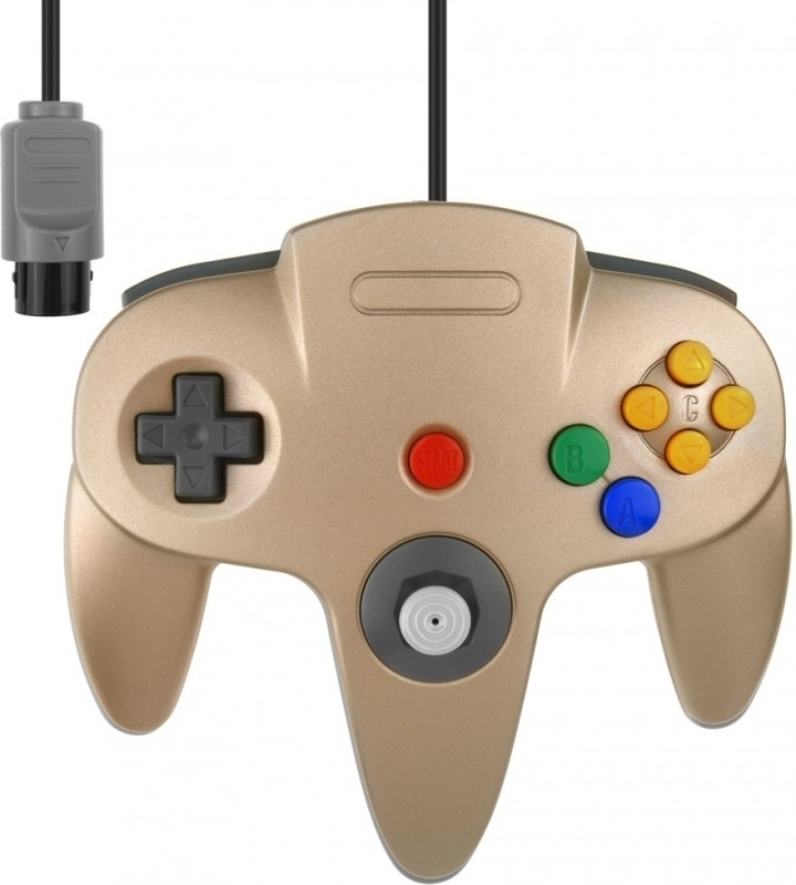 Image of Nintendo 64 Controller Goud (TTX Tech)