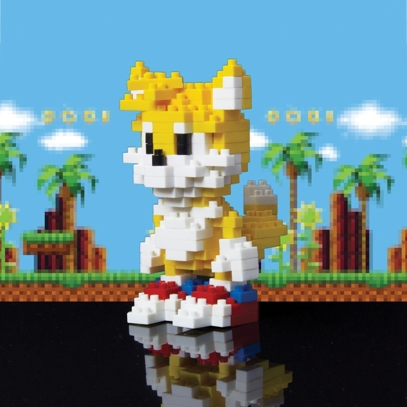Image of Sonic the Hedgehog Pixel Bricks - Tails