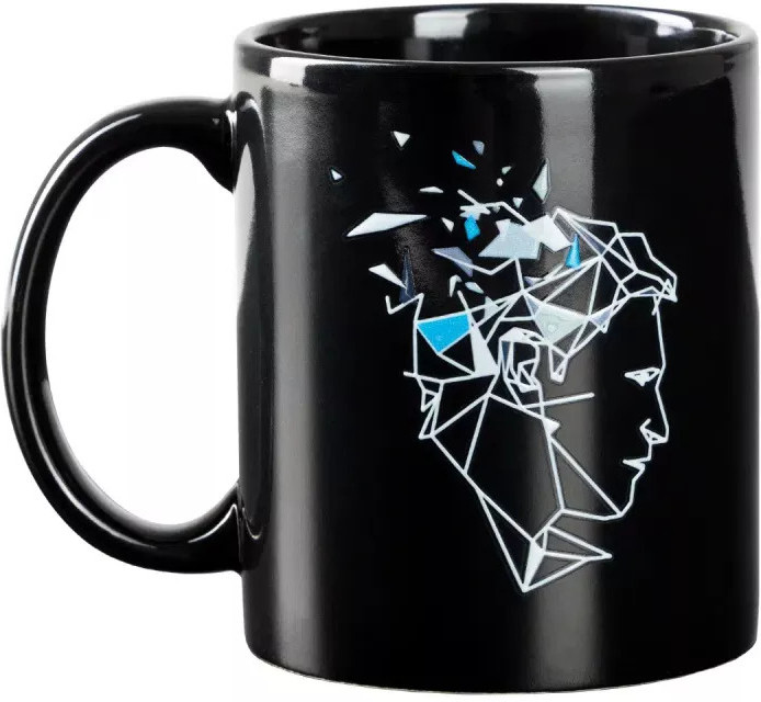 Twin Mirror Mug - Line Art afbeelding