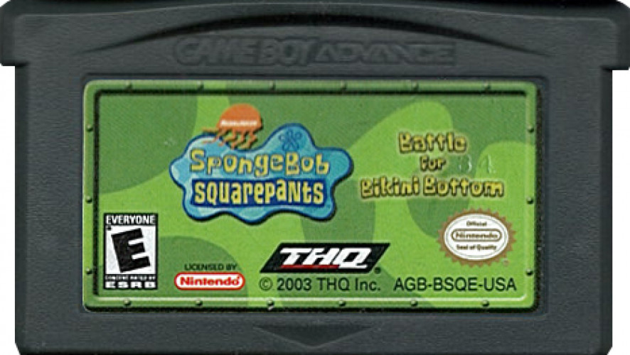 Spongebob Battle for Bikini Bottom (losse cassette)