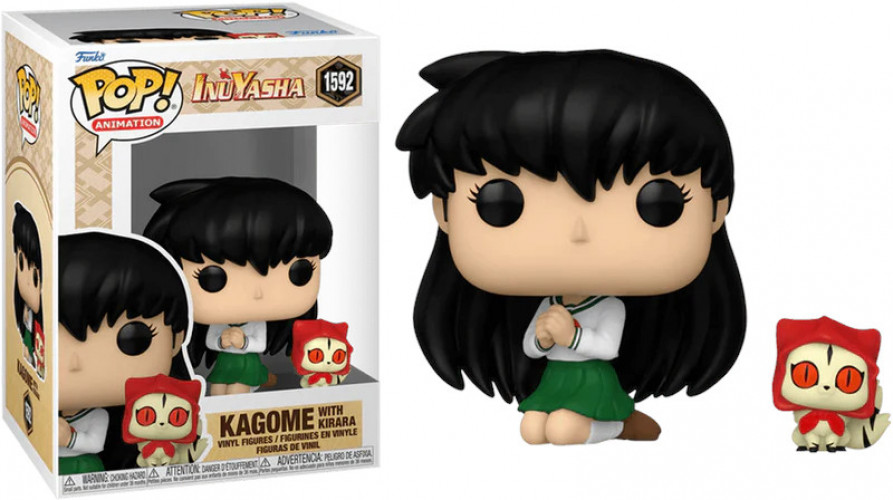 Inuyasha Funko Pop Vinyl: Kagome with Kirara afbeelding