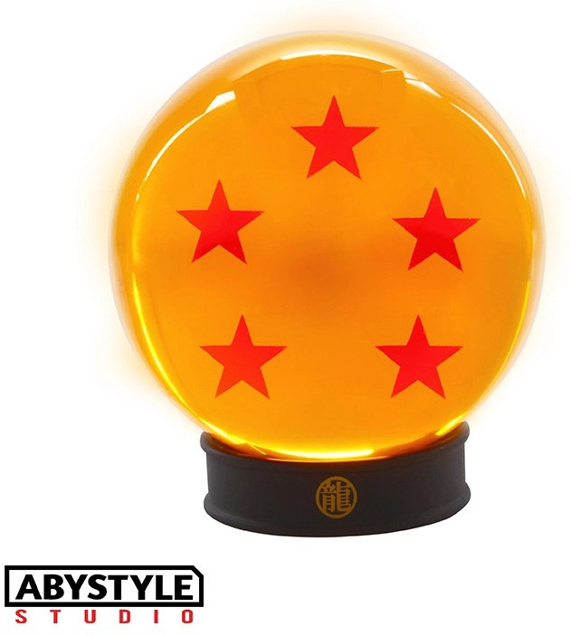 Dragon Ball - Crystal Ball (75mm) 5 stars + Collector Basis