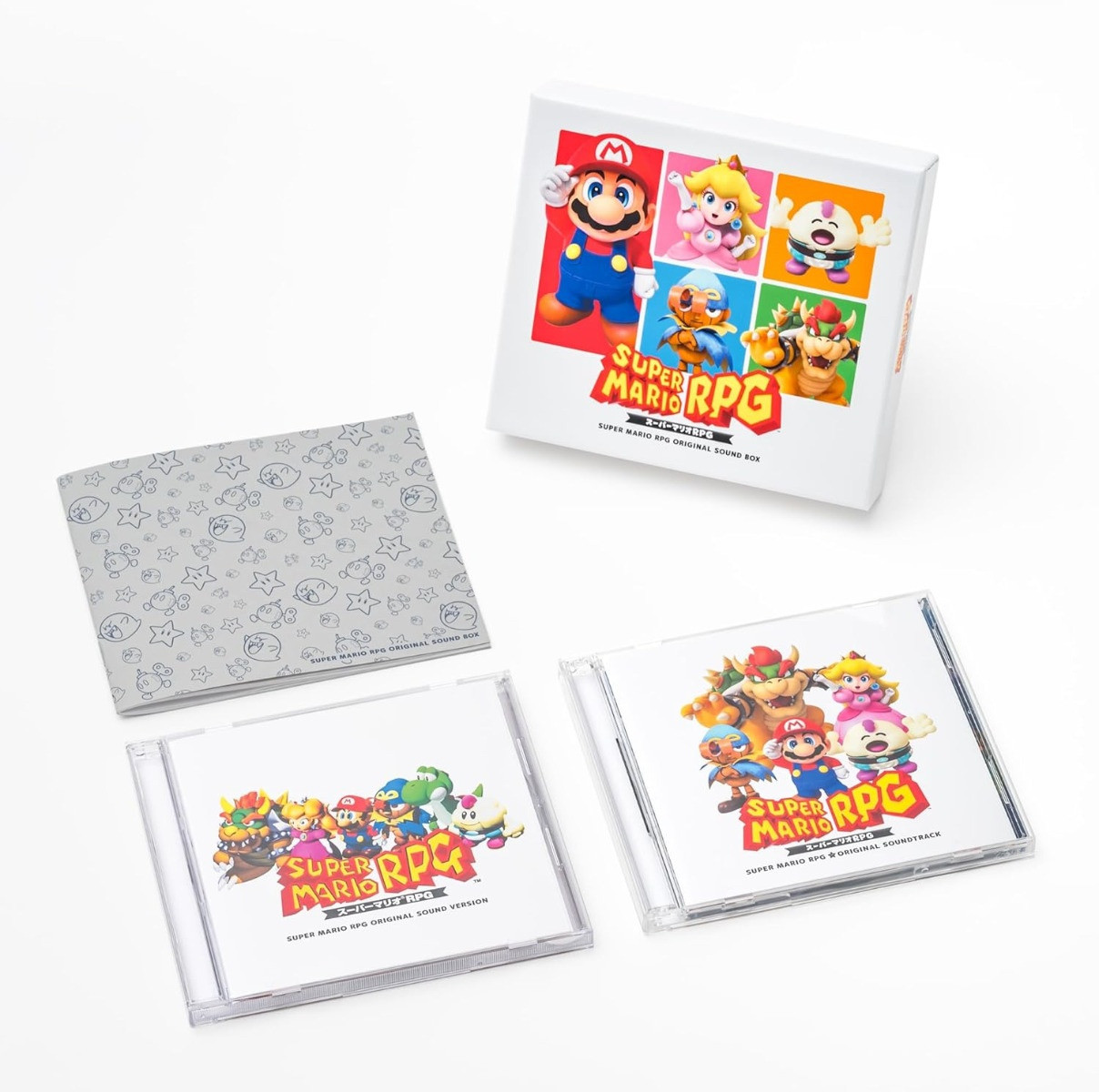 Super Mario Original Soundtrack - Super Mario RPG (Switch Ver.) 4xCD Deluxe Box Set
