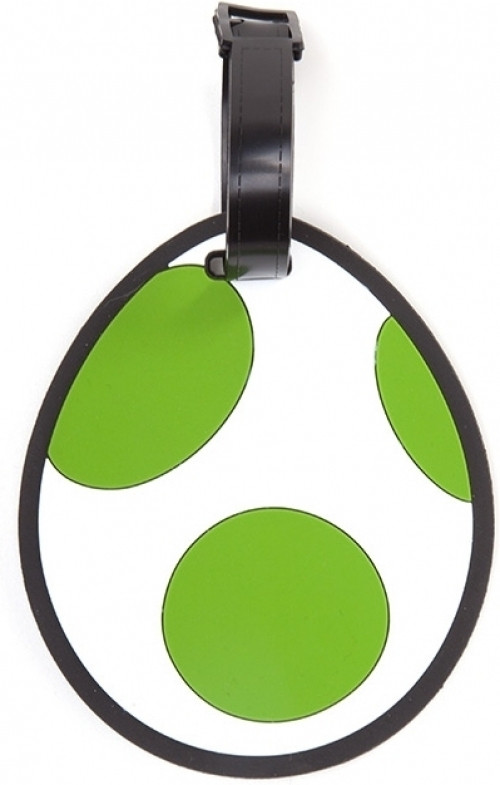 Nintendo - Yoshi's Egg Rubber Luggage Tag