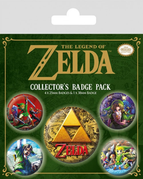 The Legend of Zelda Collector's Badge Pack afbeelding