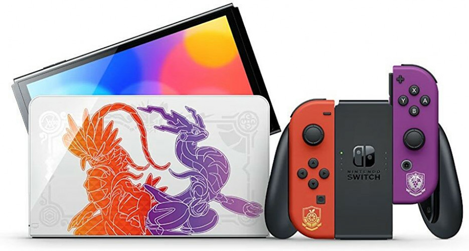 Nintendo Switch OLED-model - Pokemon Scarlet & Violet Limited Edition (Schade aan doos) aanbieding