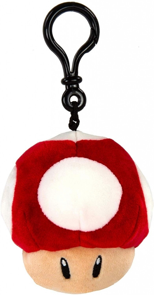 Mario Kart Pluche - Mocchi Mocchi Clip on Mushroom