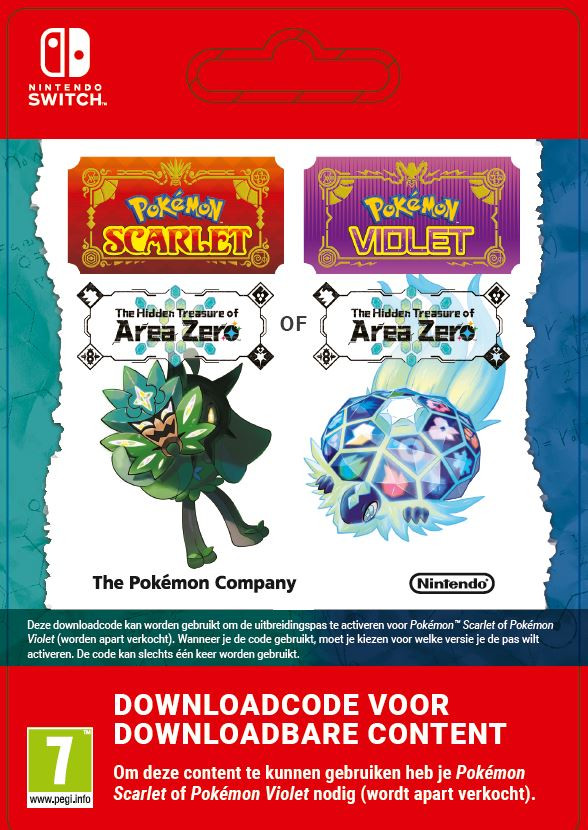 Pokémon Scarlet & Violet - The Hidden Treasure of Area Zero - Game Uitbreiding - Nintendo Switch Download