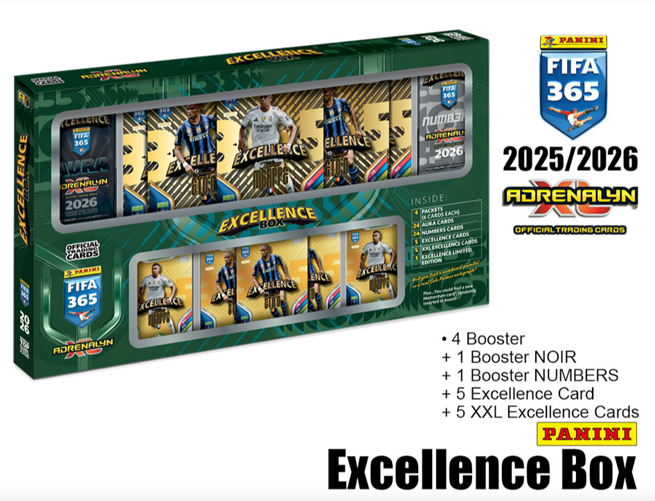 Adrenalyn XL Fifa 365 TCG 25/26 Excellence Box afbeelding