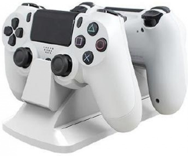 Image of Dual Controller Charging Station White (Calibur11)