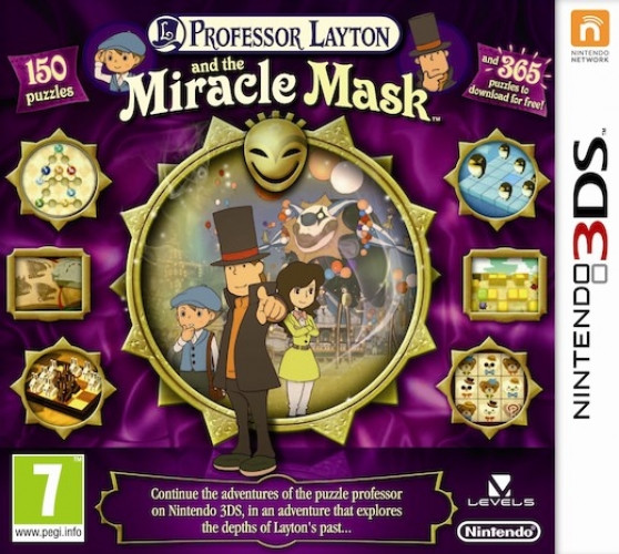Image of Professor Layton and the Miracle Mask (Engelstalig)
