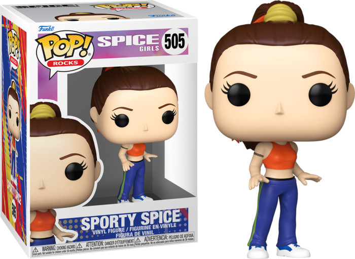 Spice Girls Funko Pop Vinyl: Sporty Spice (505)