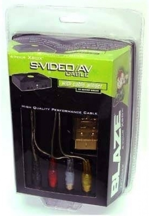 Image of Xbox S-Video/AV Cable (Blaze)