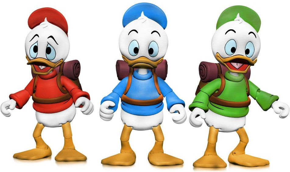 NECA DuckTales Ultimate Action Figures 3-Pack - Huey, Dewey, & Louie