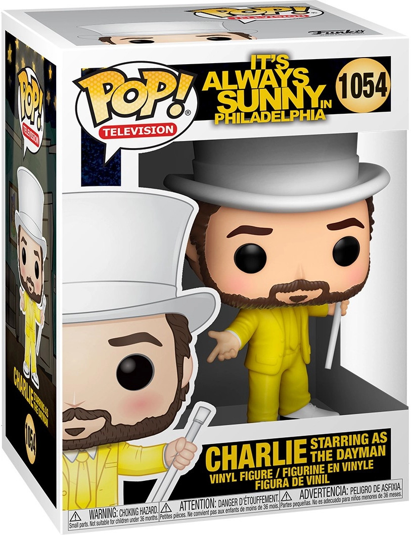 It's Always Sunny in Philadelphia Pop Vinyl Charlie Starring as the Dayman