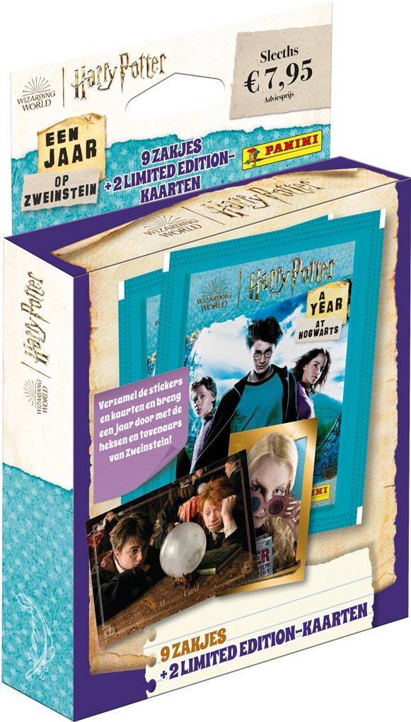Harry Potter ECO Pack - 1 jaar op Zweinstein - 9 zakjes en 2 Limited Edition Cards