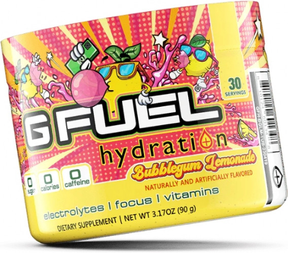 GFuel Hydration - Bubblegum Lemonade Tub