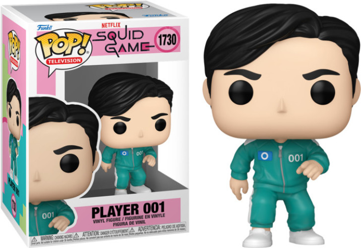 Squid Game Funko Pop Vinyl: Player 001 afbeelding