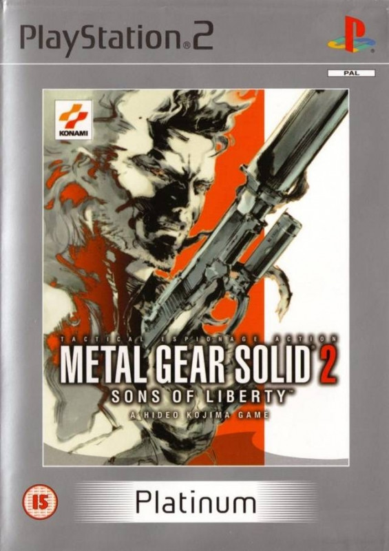 Image of Metal Gear Solid 2 Sons of Liberty (platinum)