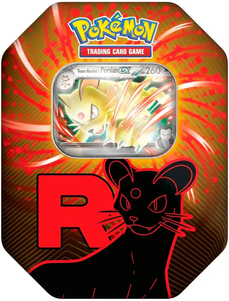 The Pokemon Company Pokemon TCG Team Rocket EX Tin - Persian