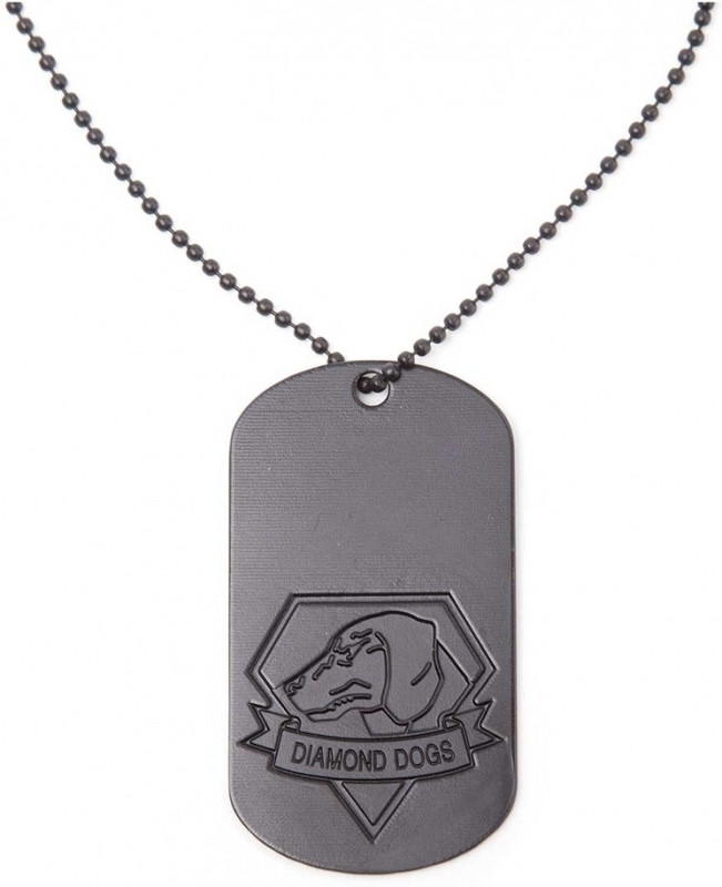 Metal Gear Solid - Dog Tag with Diamond Dog Logo