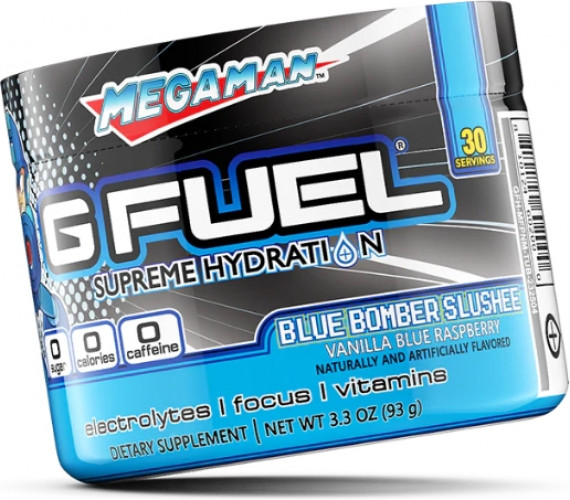 GFuel Hydration - Megaman Blue Bomber Slusher