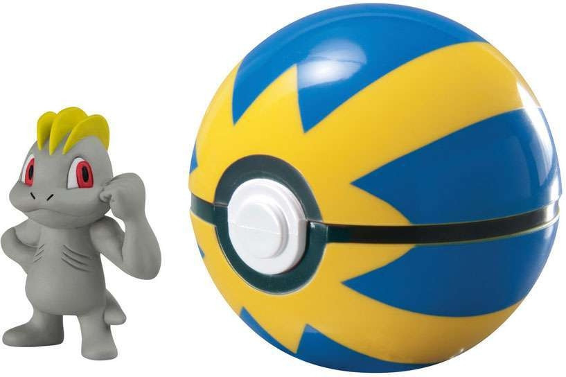 Tomy Pokemon Figure Machop Quick Ball tomy kopen in de aanbieding