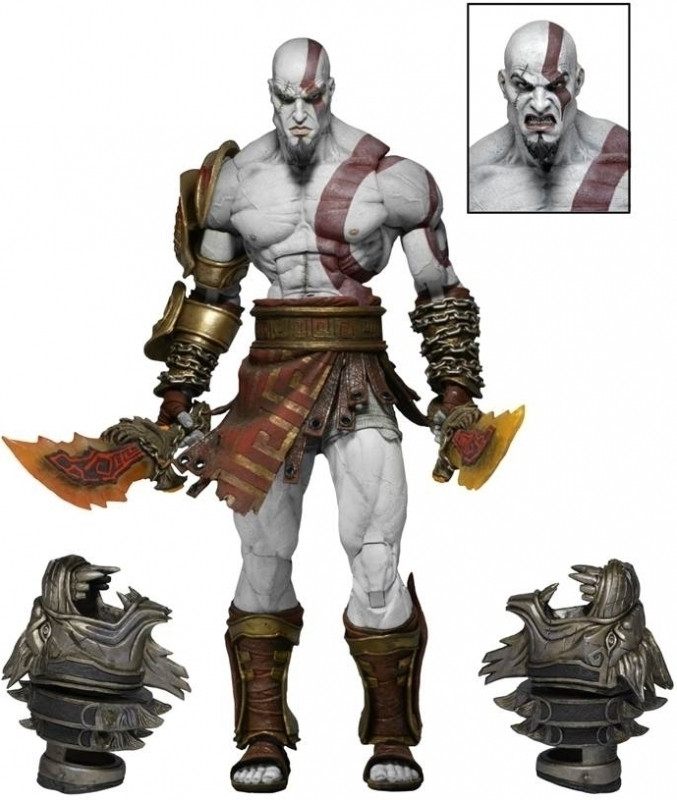 Image of God of War 3 Ultimate Kratos 7 inch Action Figure