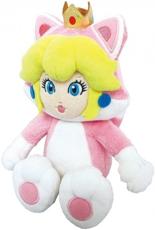 Image of Super Mario Bros.: Cat Peach 10 Inch Plu