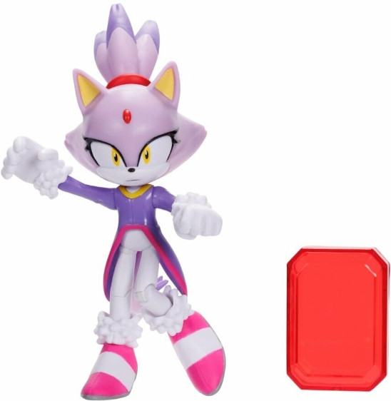 Sonic Articulated Figure - Blaze with Sol Emerald