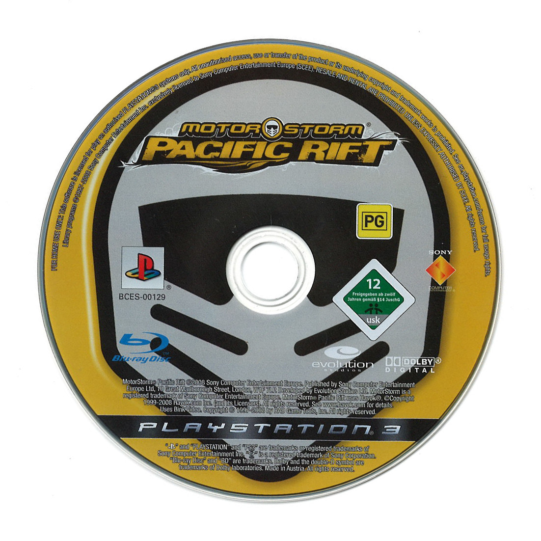 Motorstorm Pacific Rift (losse disc)