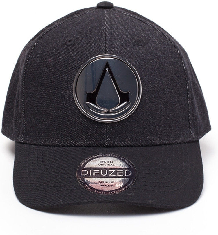Assassin's Creed - Metal Crest Denim Curved Bill