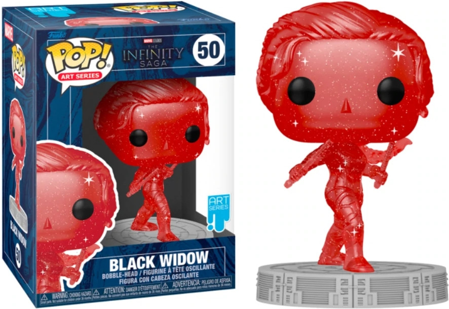 Marvel The Infinity Saga Art Series Pop Vinyl Black Widow