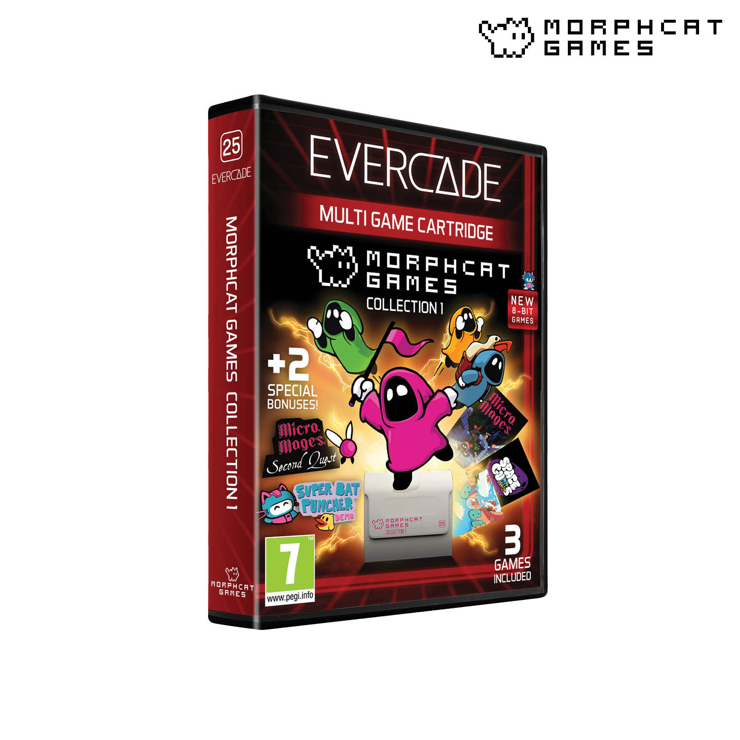 Evercade Morphcat - Cartridge 1