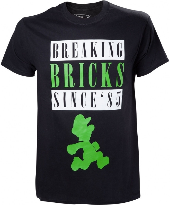 Nintendo - Luigi Breaking Bricks Since '85