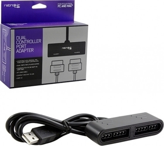 Image of Dual Controller Port Adapter (SNES to PC)