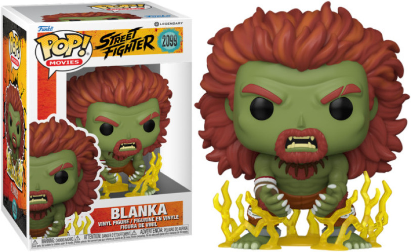 Street Fighter (Movie) Funko Pop Vinyl - Blanka (2099)