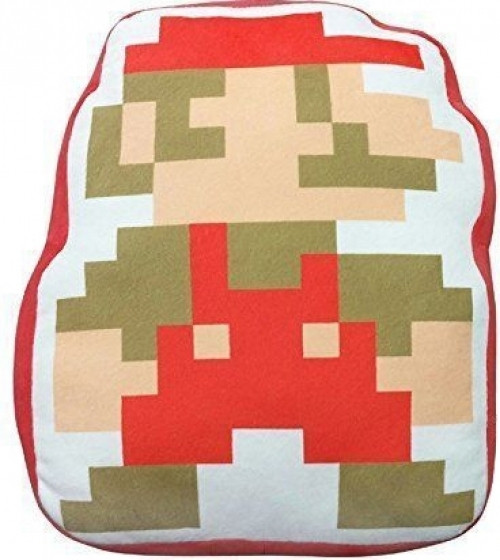 Super Mario - 8-bit Mario Pillow