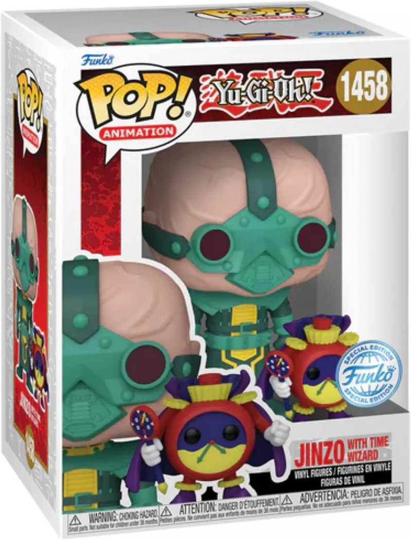 Yu-Gi-Oh! Funko Pop Vinyl: Jinzo with Time Wizard (Special Edition) afbeelding
