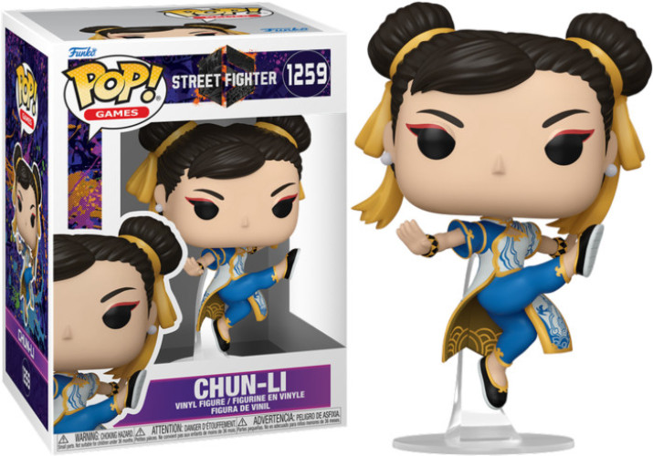 Street Fighter 6 Funko Pop Vinyl: Chun-Li (1259)