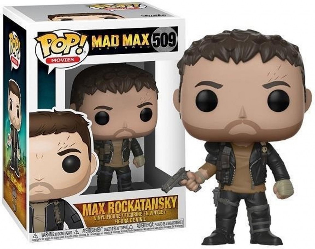 Mad Max Fury Road Pop Vinyl Max Rockatansky