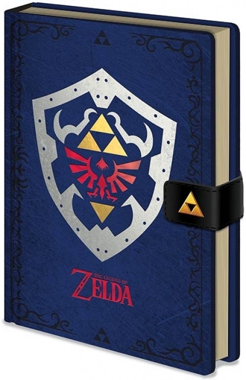 The Legend of Zelda Hylian Shield Premium A5 Notebook