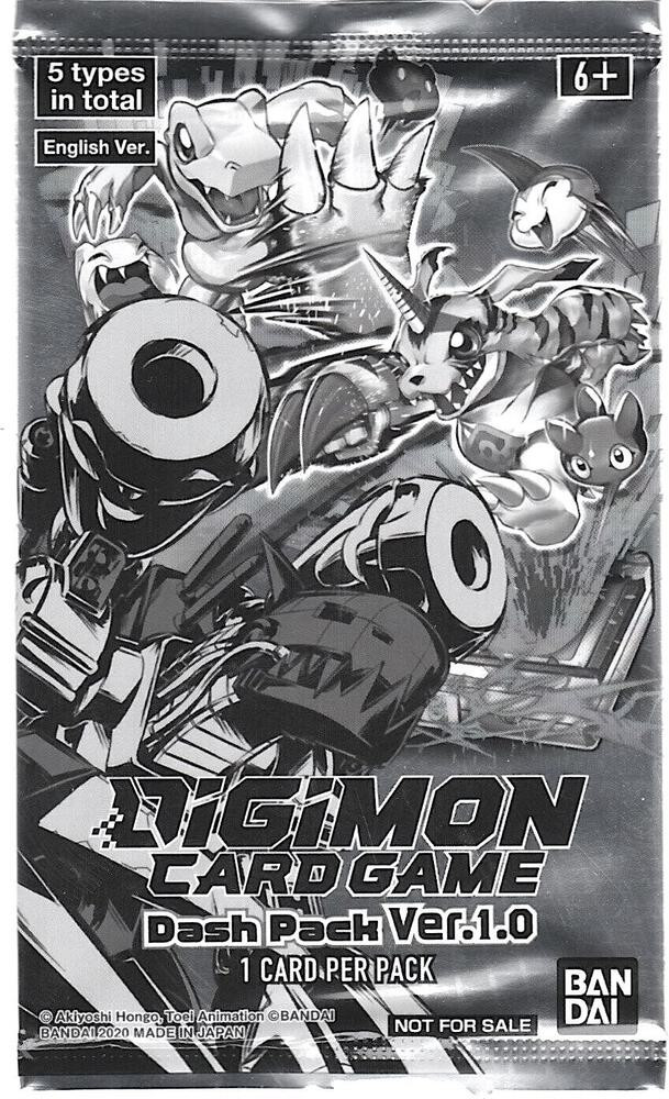 Digimon TCG Dash Pack Ver 1.0 Promo Pack afbeelding