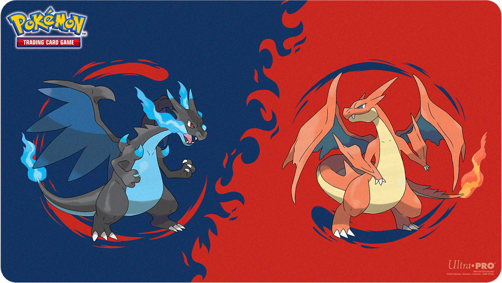 Pokemon TCG Mega Charizard X&Y Playmat