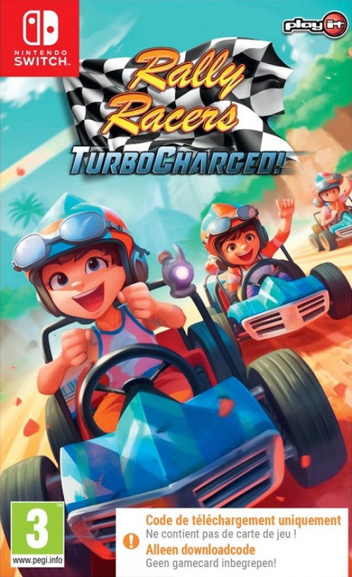 Rally Racers Turbocharged! - Nintendo Switch - Code in a box