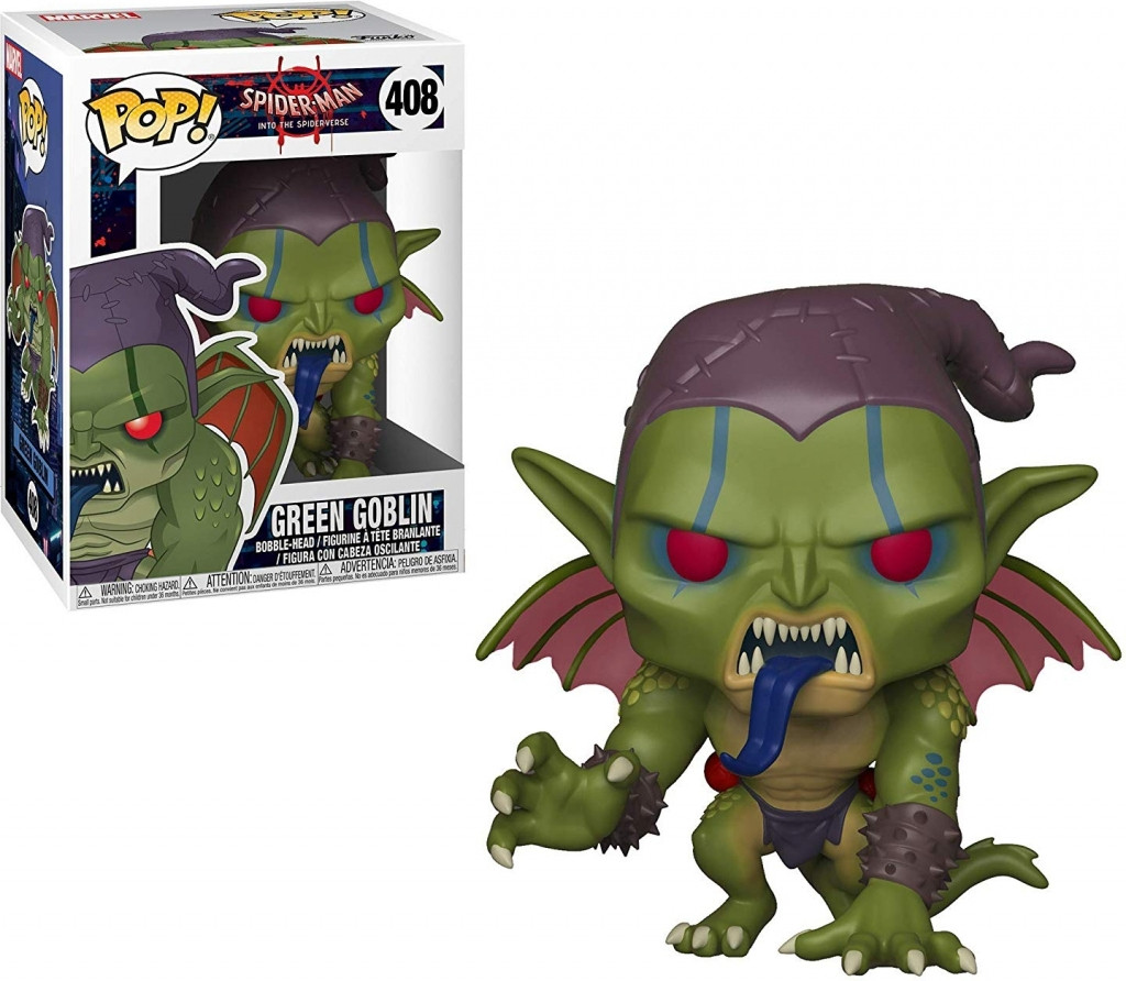 Spider-Man Into the Spiderverse Pop Vinyl Green Goblin