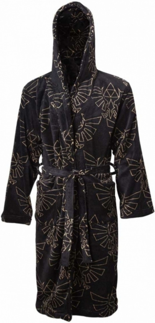 Difuzedbioworld Nintendo Zelda Triforce Logo Bath Robe difuzedbioworld kopen in de aanbieding