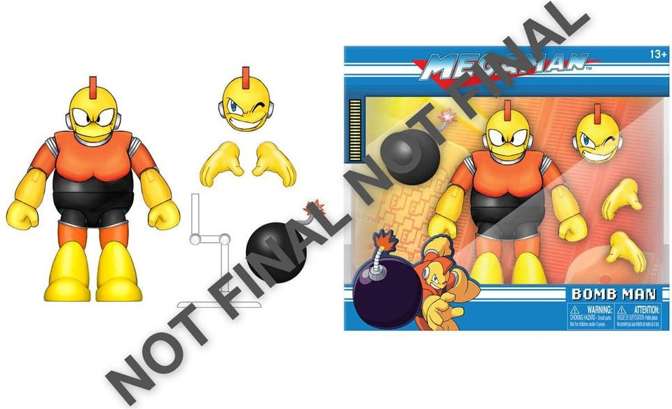 Mega Man Action Figure - Bomb Man