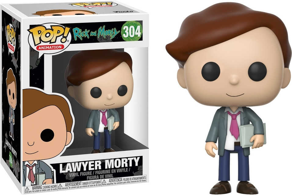 Rick and Morty Pop Vinyl Lawyer Morty