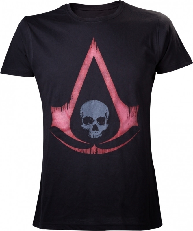 Difuzedbioworld Assassins Creed 4 T Shirt Red Logo difuzedbioworld kopen in de aanbieding Difuzedbioworld Assassins Creed 4 T Shirt Red Logo difuzedbioworld kopen in de aanbieding